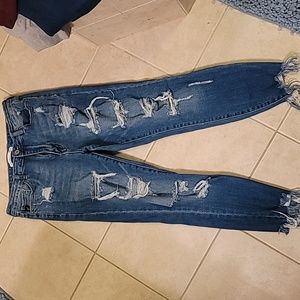 Kancan Women's Jeans Distressed Size 29